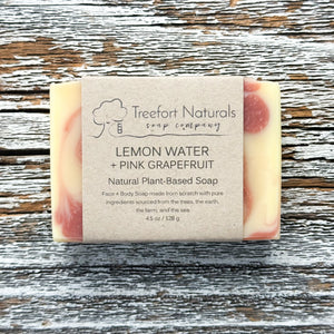 Lemon Water + Pink Grapefruit Soap - LIMITED