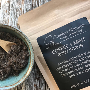 Treefort Naturals Coffee + Mint Body Scrub