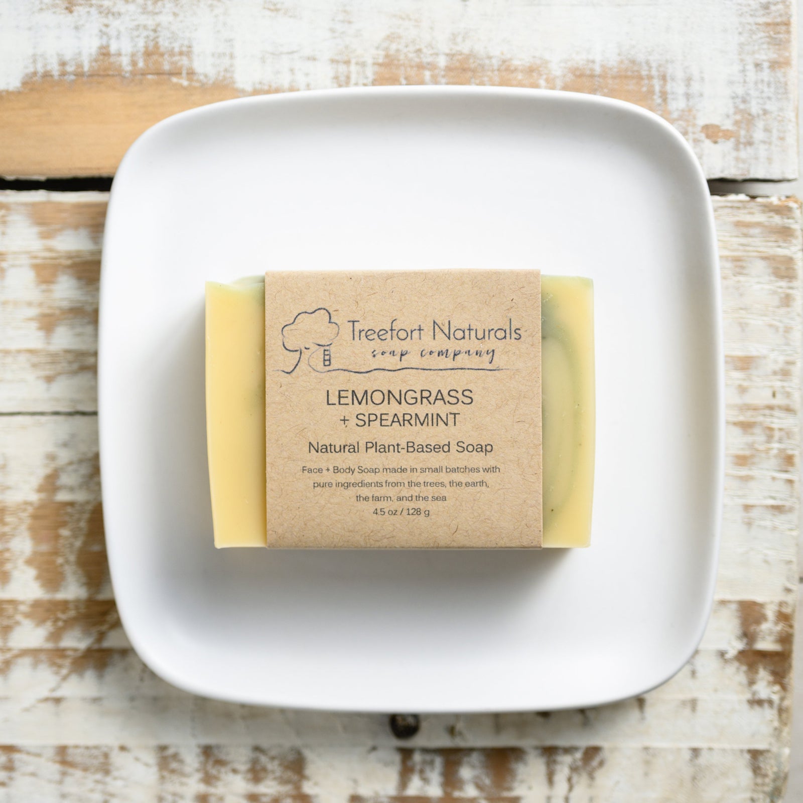Lemongrass + Spearmint  Soap