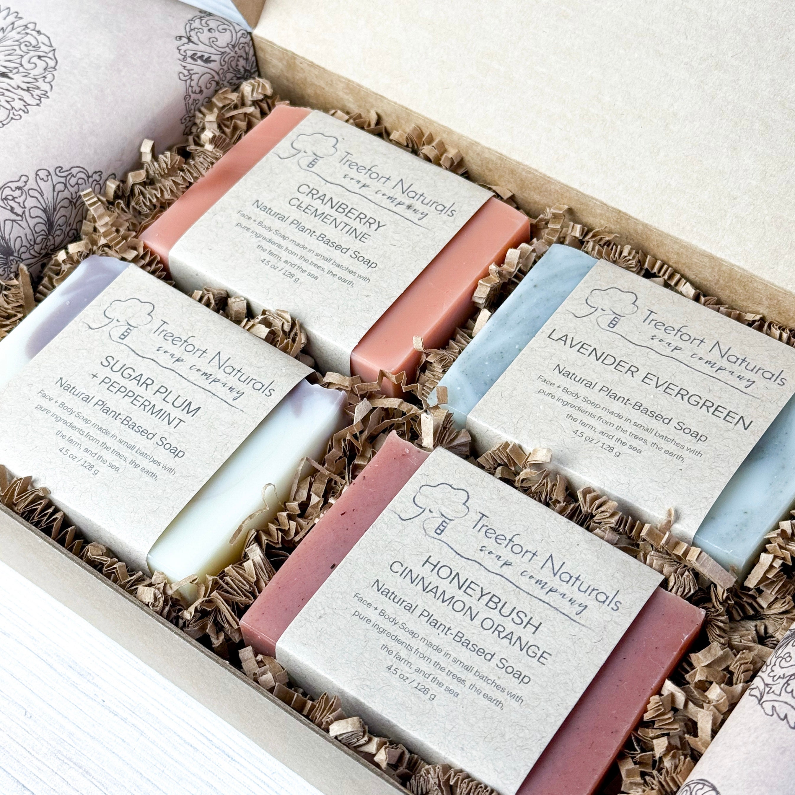Four Bar Soap Gift Box - Treefort Naturals