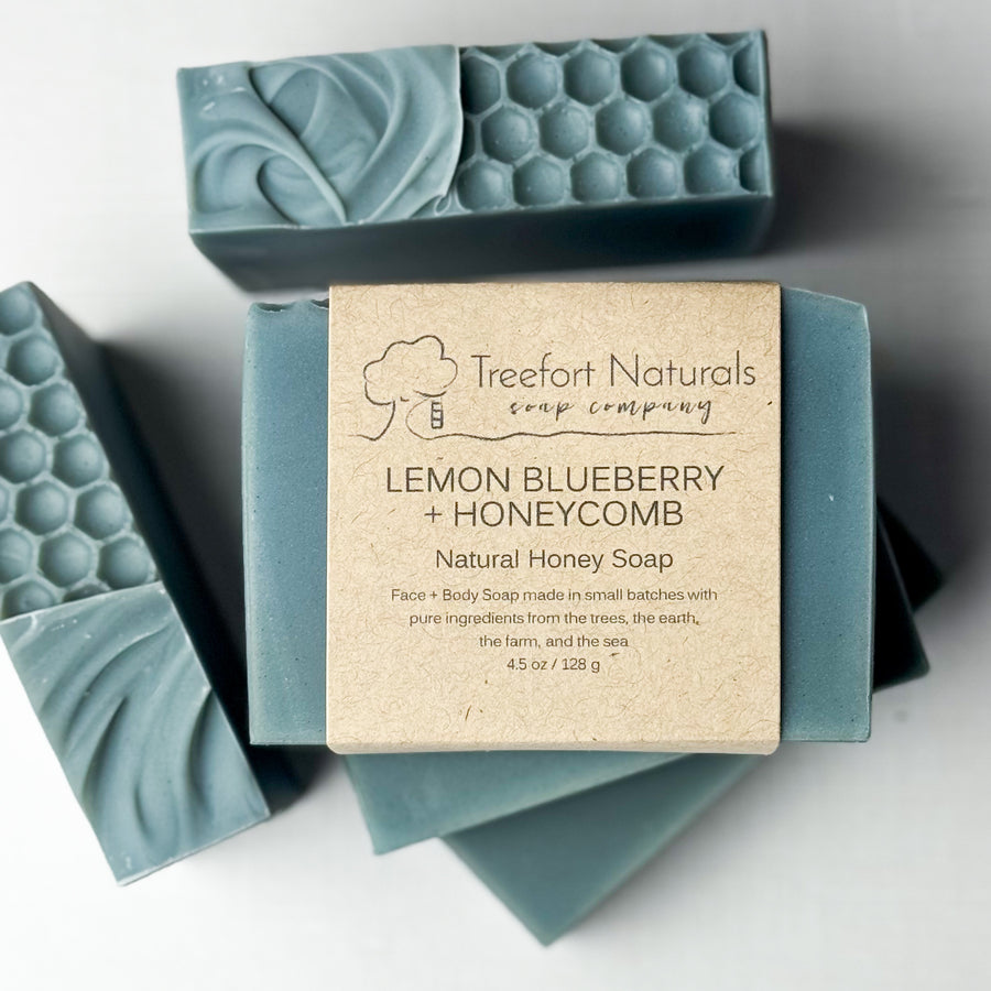 Lemon Blueberry + Honeycomb soap - LMITED