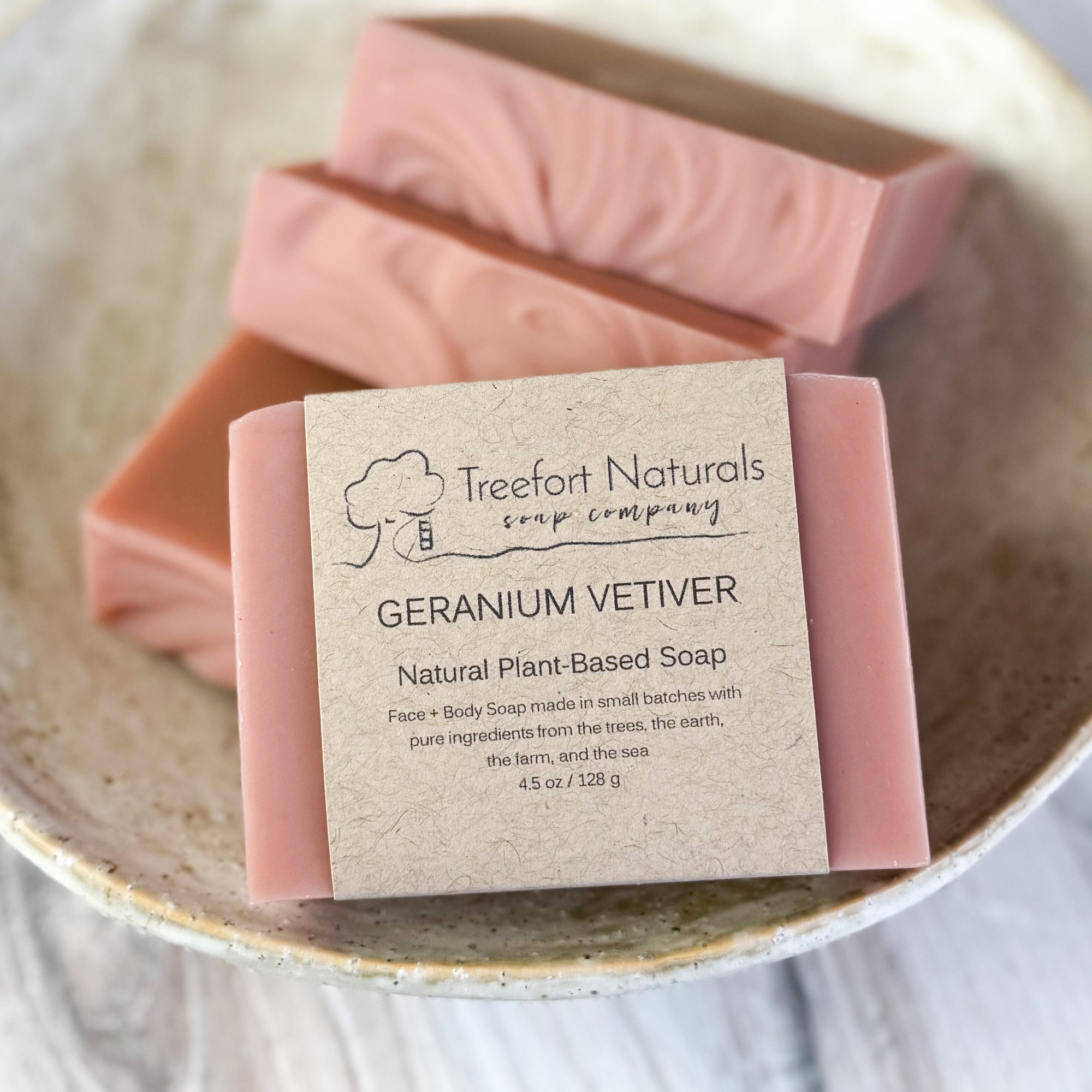 Geranium Vetiver Soap - LIMITED