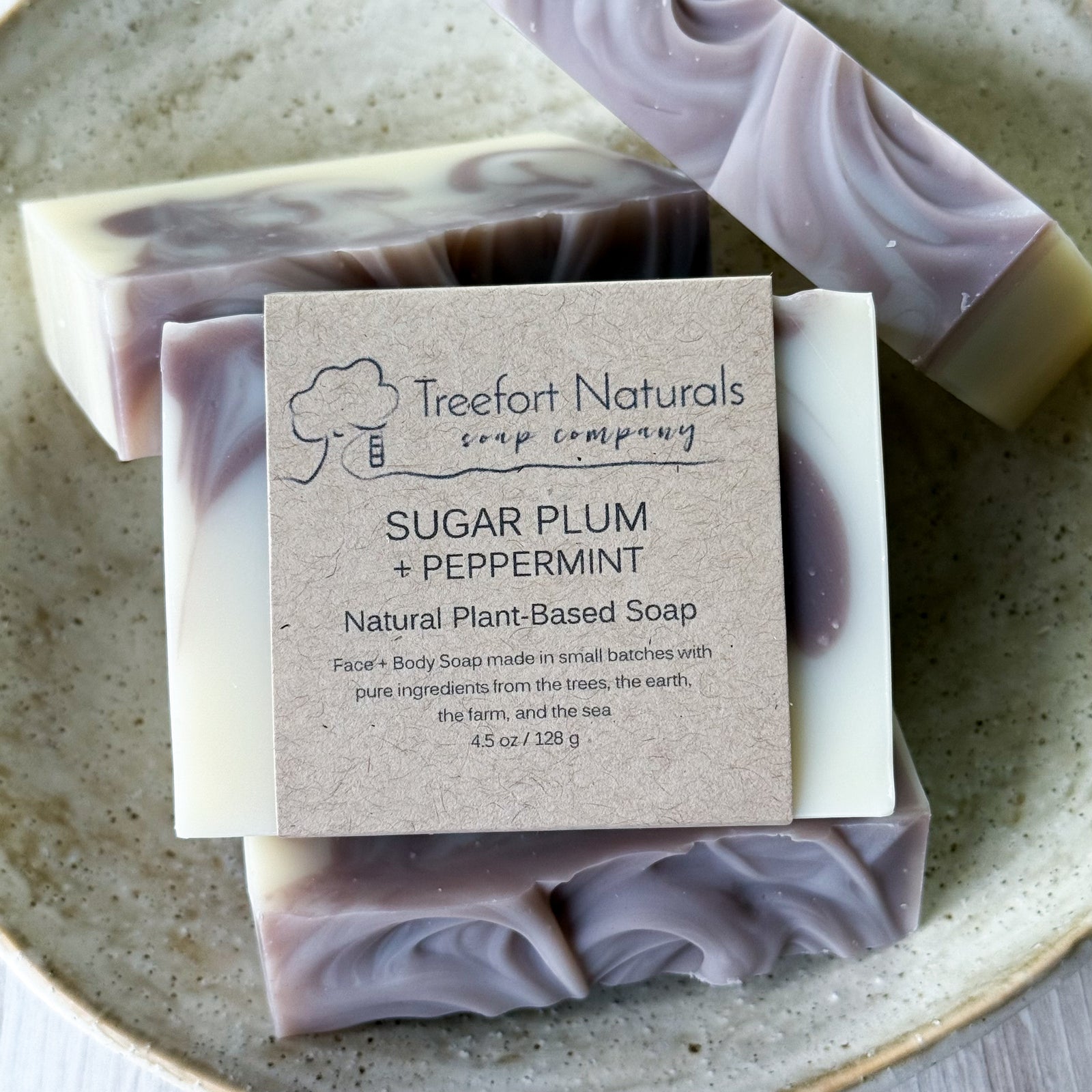 Sugar Plum + Peppermint Soap - LIMITED