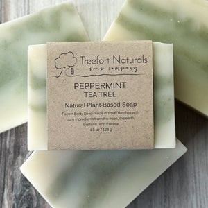 Peppermint Tea Tree Soap - LIMITED