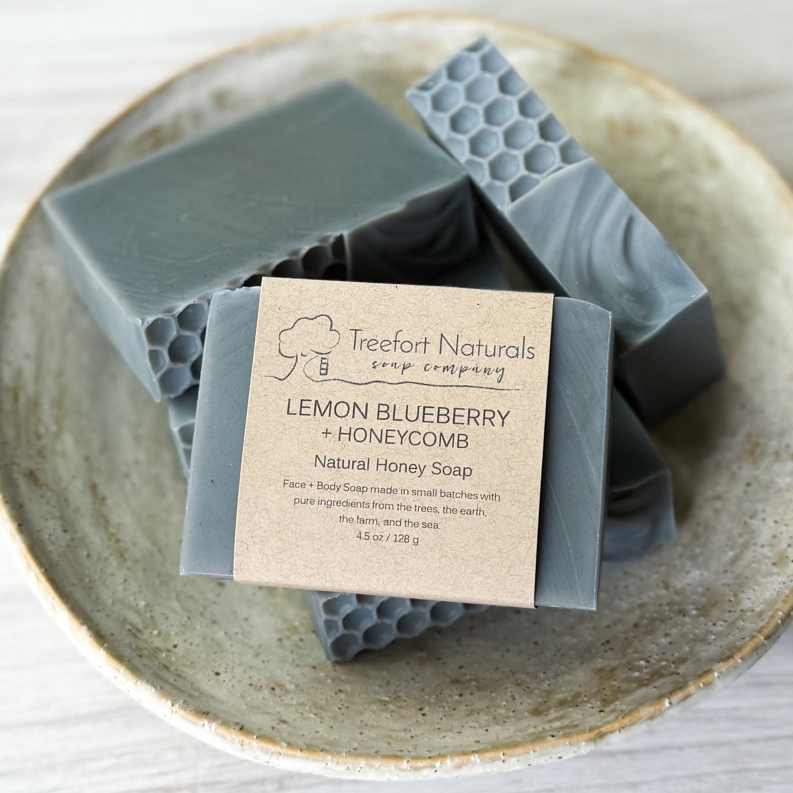 Lemon Blueberry + Honeycomb soap - LMITED