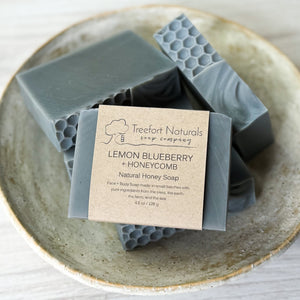 Lemon Blueberry + Honeycomb soap - LMITED