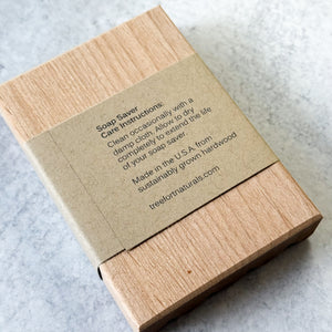 Natural Wood Soap Saver