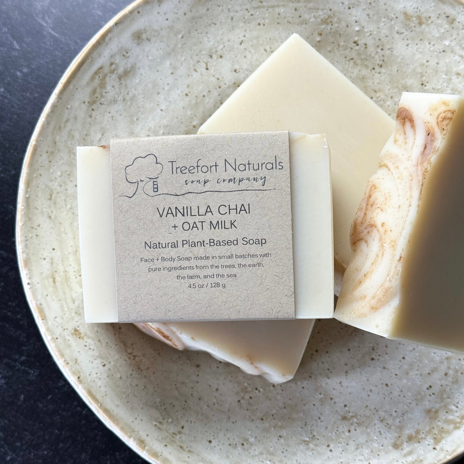 Vanilla Chai + Oat Milk Soap - LIMITED