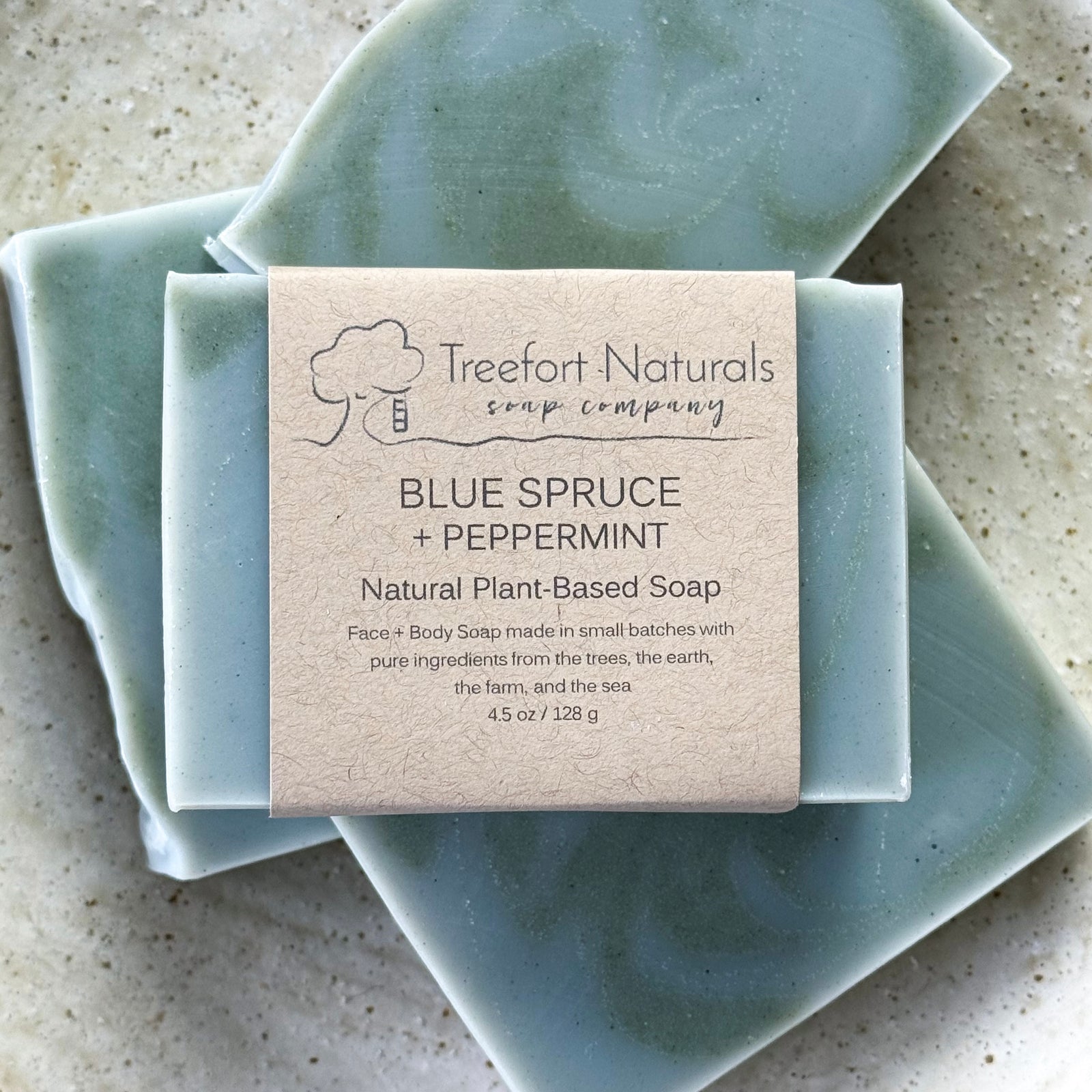 Blue Spruce + Peppermint Soap - LIMITED