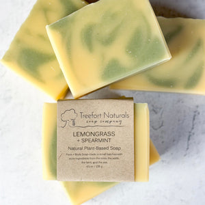 Lemongrass + Spearmint  Soap