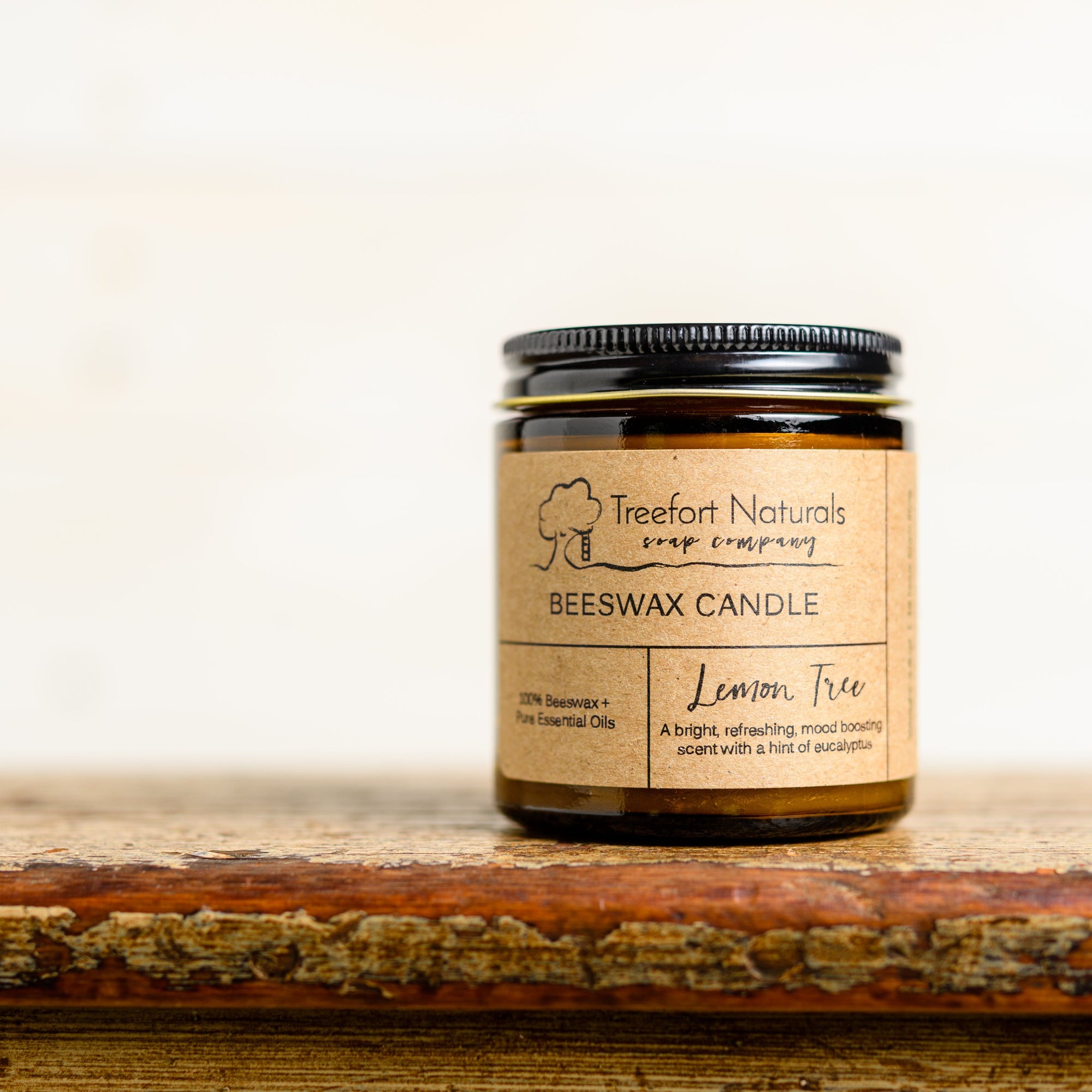 Natural Beeswax Candle