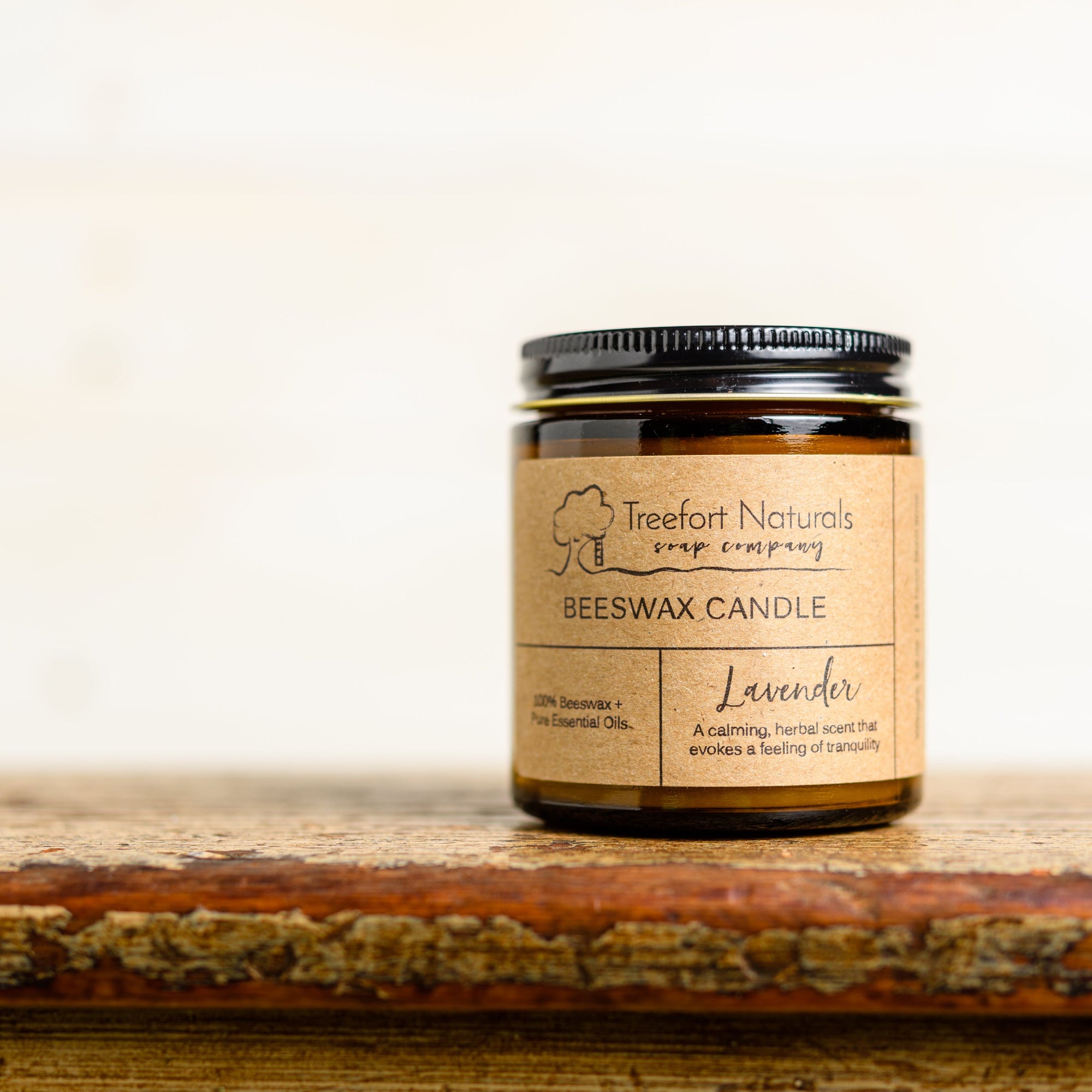 Natural Beeswax Candle