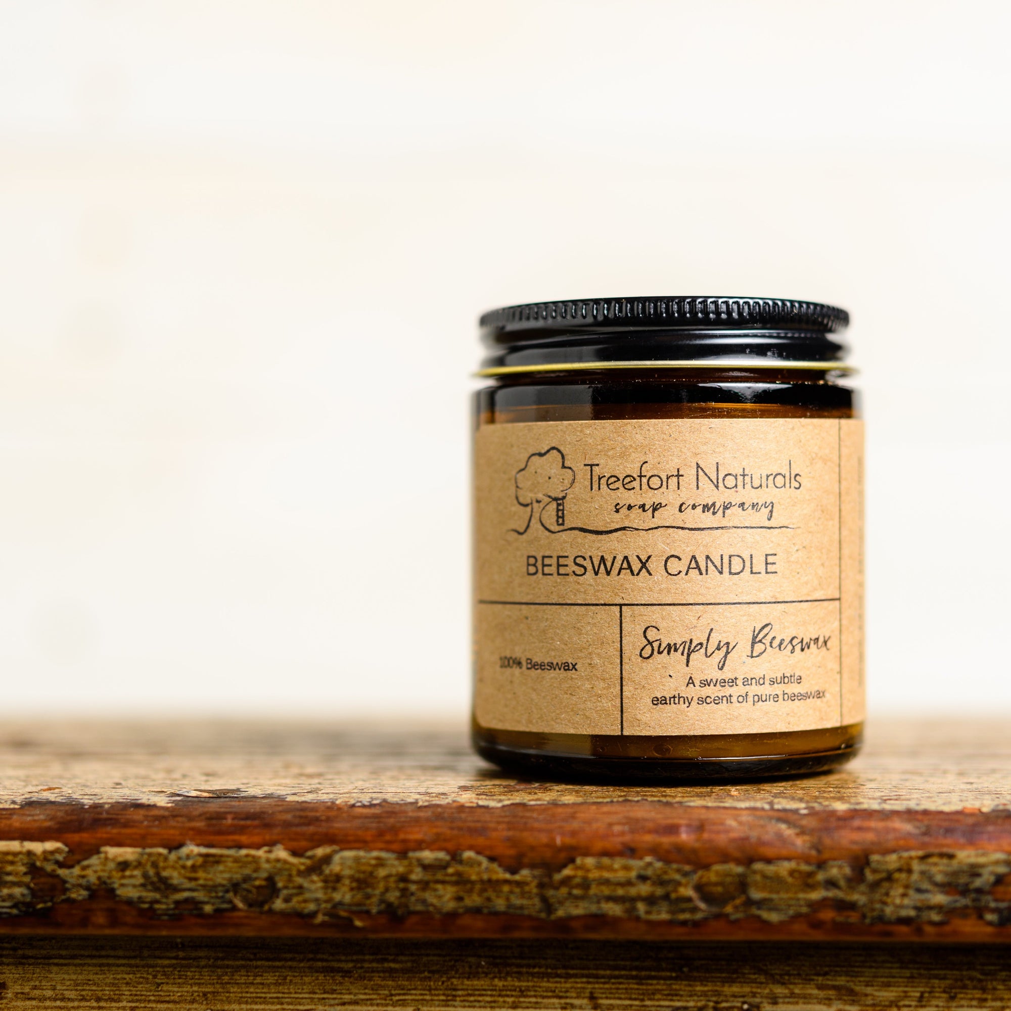 Natural Beeswax Candle