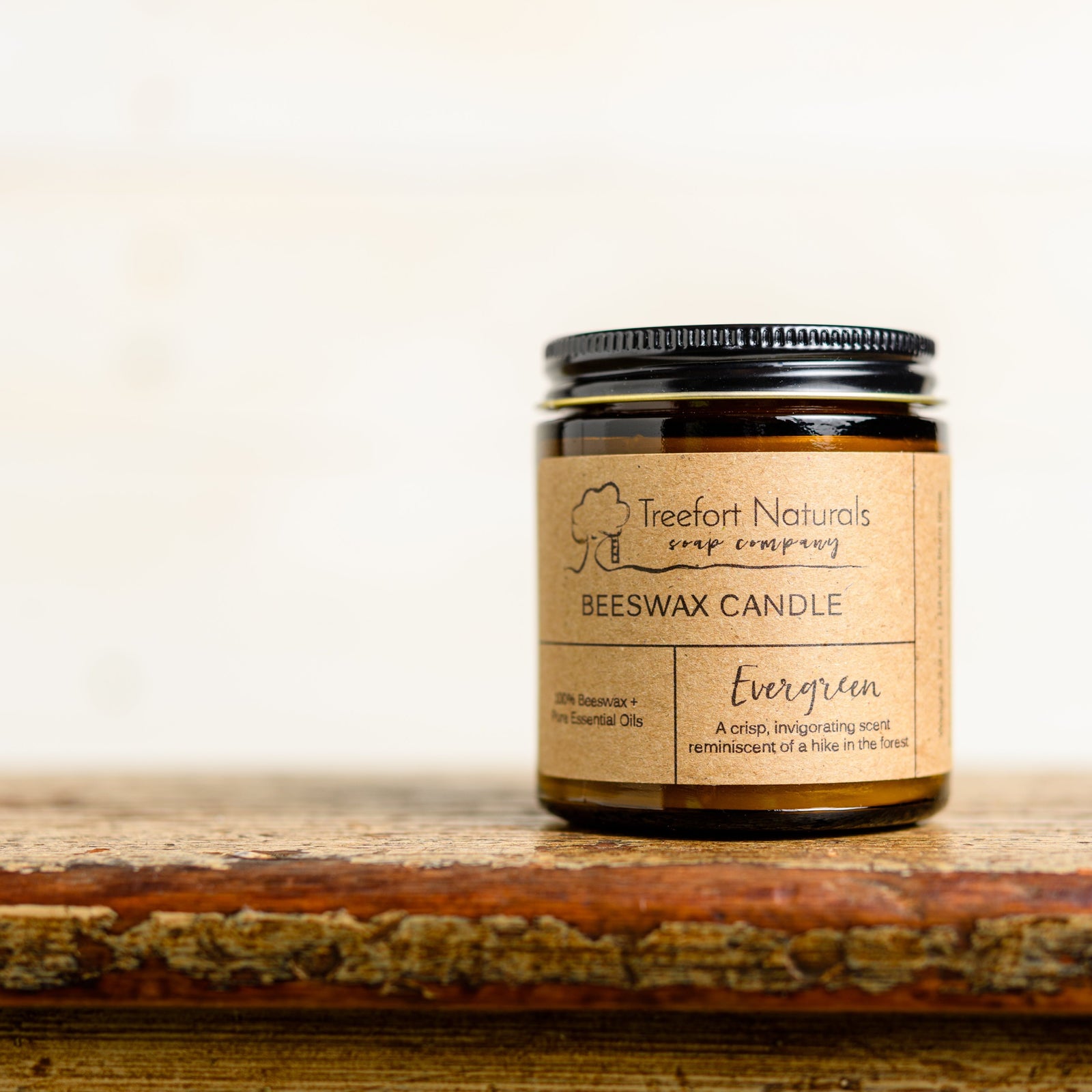 Natural Beeswax Candle