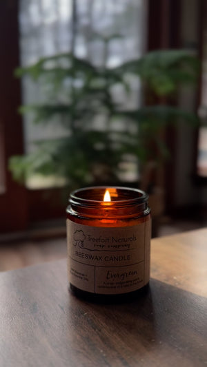Natural Beeswax Candle