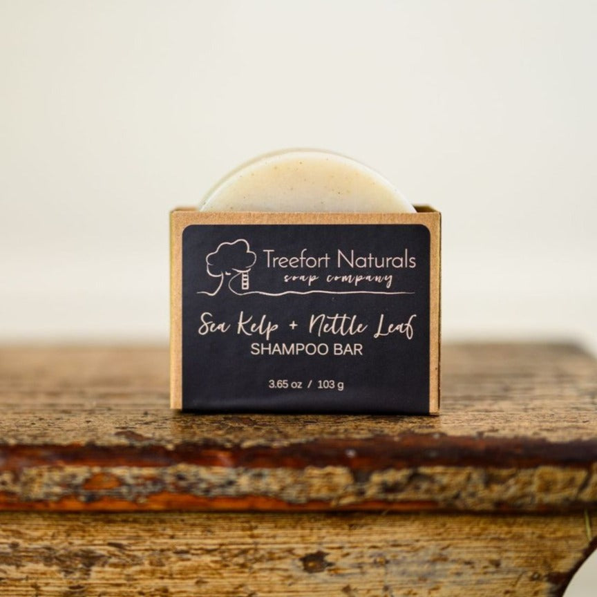 Sea Kelp + Nettle Leaf Shampoo Bar
