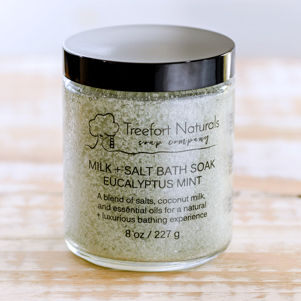 Milk + Salt Bath Soak