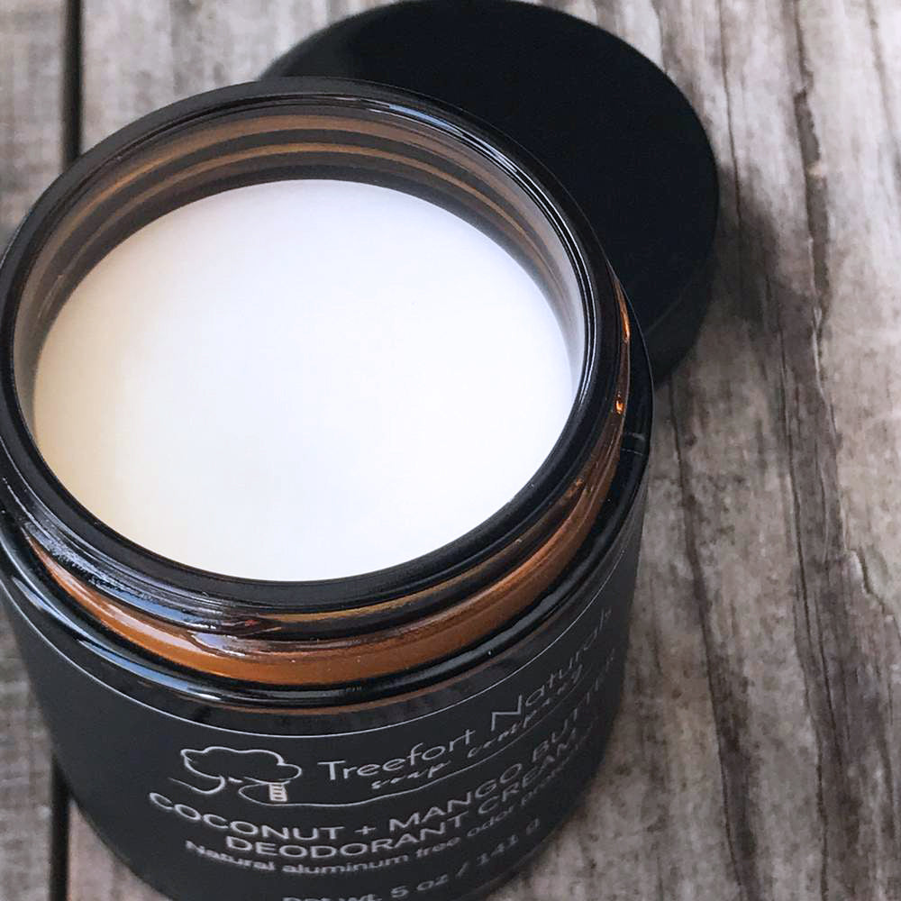 Coconut + Mango Butter Deodorant Cream
