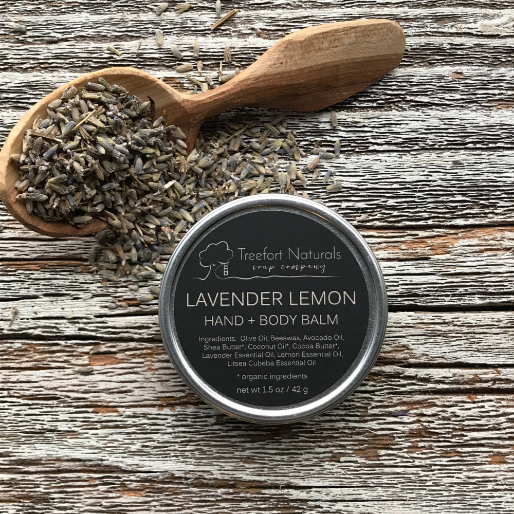 Hand + Body Balm - Lavender Lemon or Eucalyptus Mint
