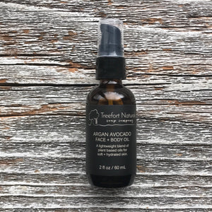 Treefort Naturals Argan Avocado Face + Body Oil