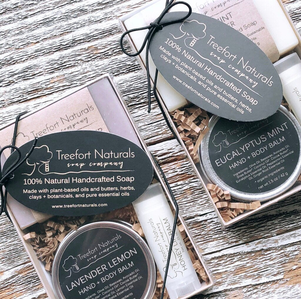 Treefort Naturals Soap + Balm Gift Set