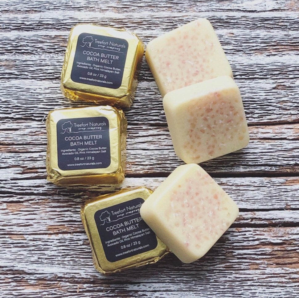 Cocoa Butter Bath Melts