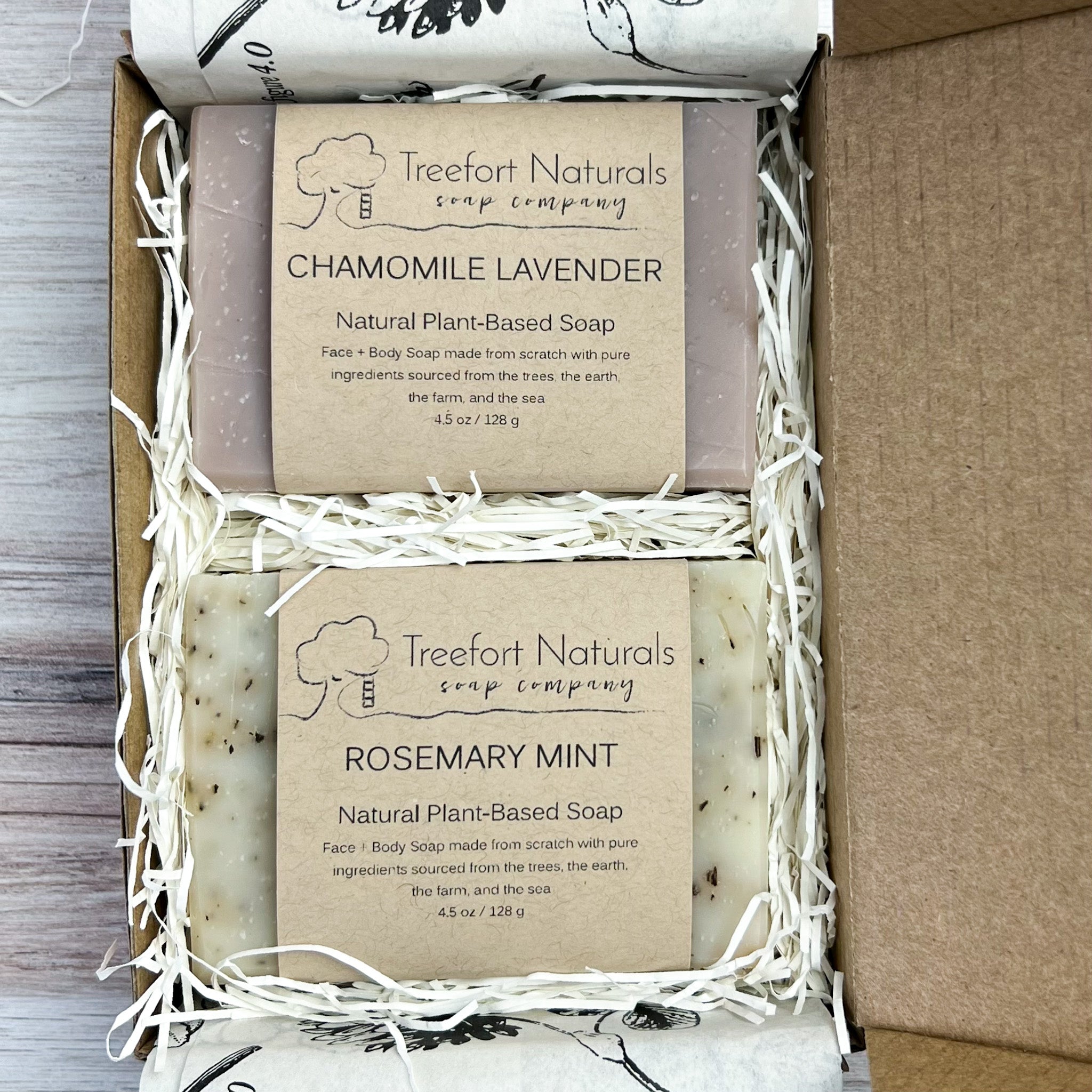 Natural Soap Assortment Gift Box