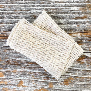 Natural cotton washcloth