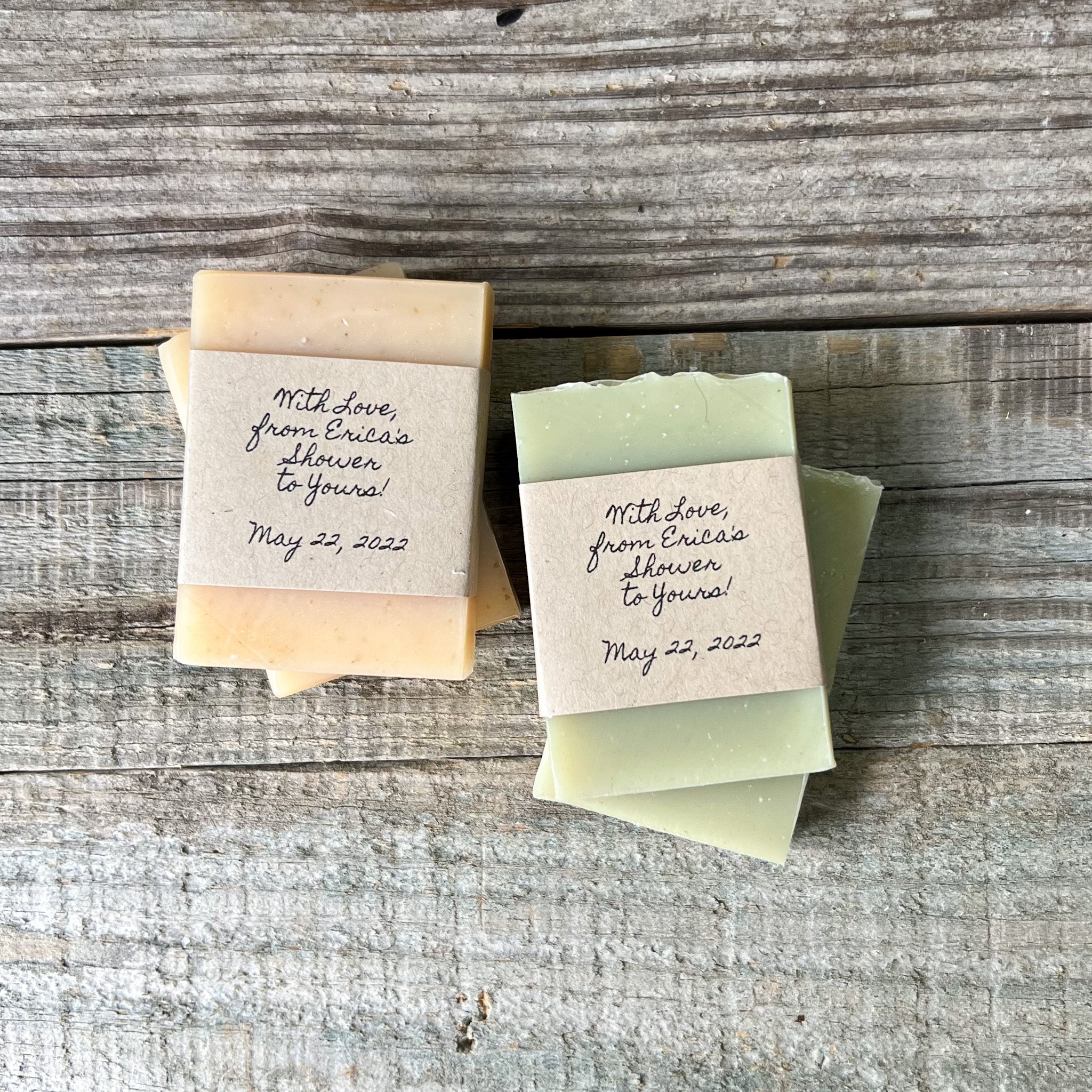 Personalized guest on sale soaps