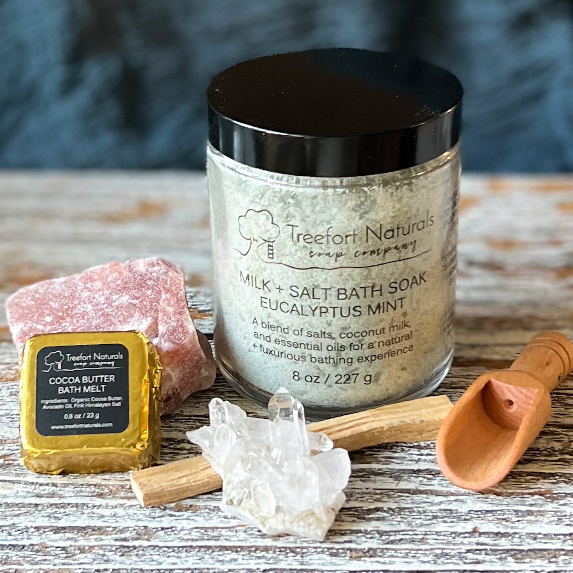 Crystal Bath gift set