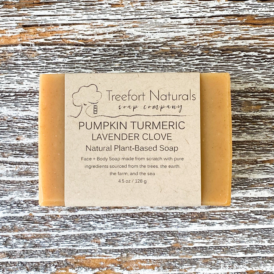 Pumpkin Turmeric Lavender Clove soap