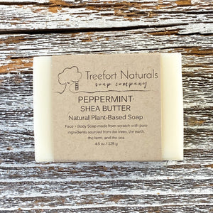 Peppermint Shea Butter Soap