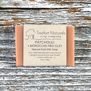 Patchouli + Moroccan Red Clay Soap