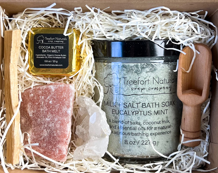 Crystal Bath gift set