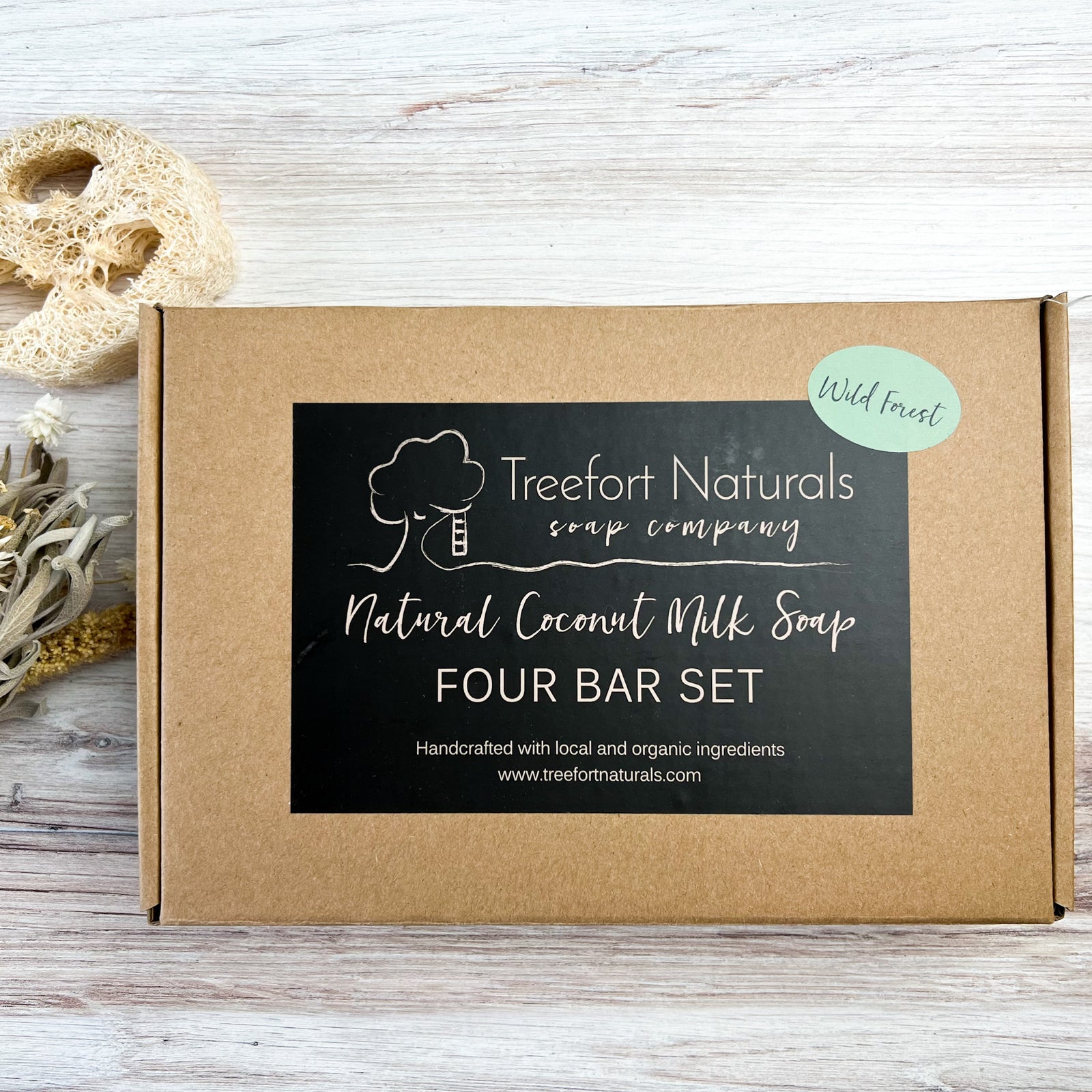 Four Bar Soap Gift Box