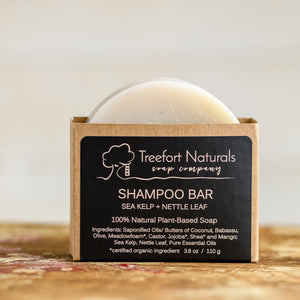 Sea Kelp + Nettle Leaf Shampoo Bar